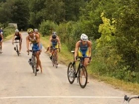 На Браславщине прошли соревнования по триатлону