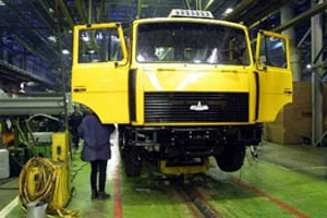 С начала 2012 года возросло производство грузовых автомобилей и оборудования