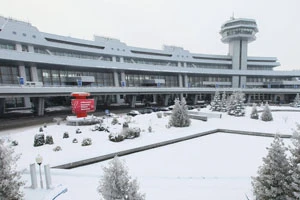 Минский аэропорт временно закрыт из-за непогоды