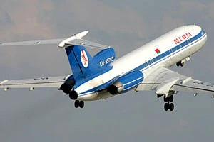 Самолет, следовавший в Калининград из белорусской столицы, из-за неблагоприятных погодных условий, был вынужден вернуться в Минск