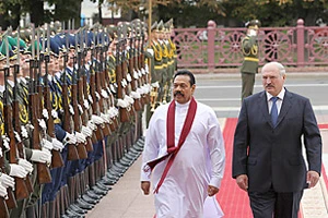 Александр Лукашенко предлагает Шри-Ланке создание совместных предприятий и наращивание поставок белорусской техники