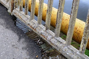 В Орше закрыт мост через Днепр